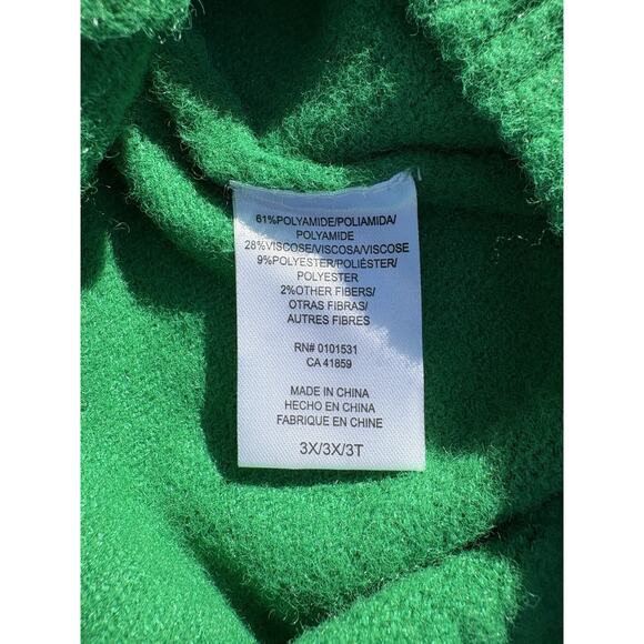 Target X Wicked W Graphic Green Sweater Size Medium academia Preppy Varsity NWT - Picture 3 of 10